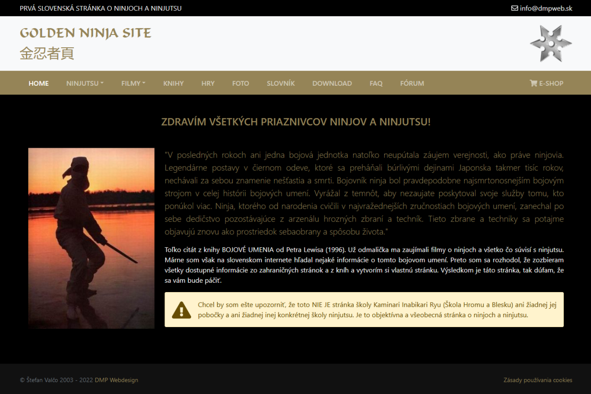 Golden Ninja Site