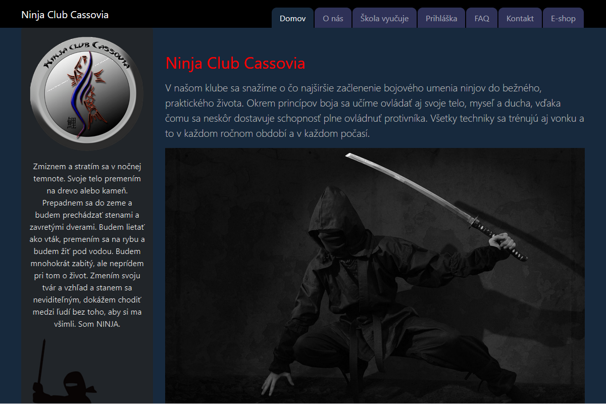 Ninja Club Cassovia